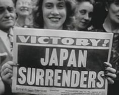 Japan surrenders