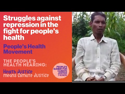 Struggles against repression in the fight for people&#039;s health – PHM | People&#039;s Health Hearing