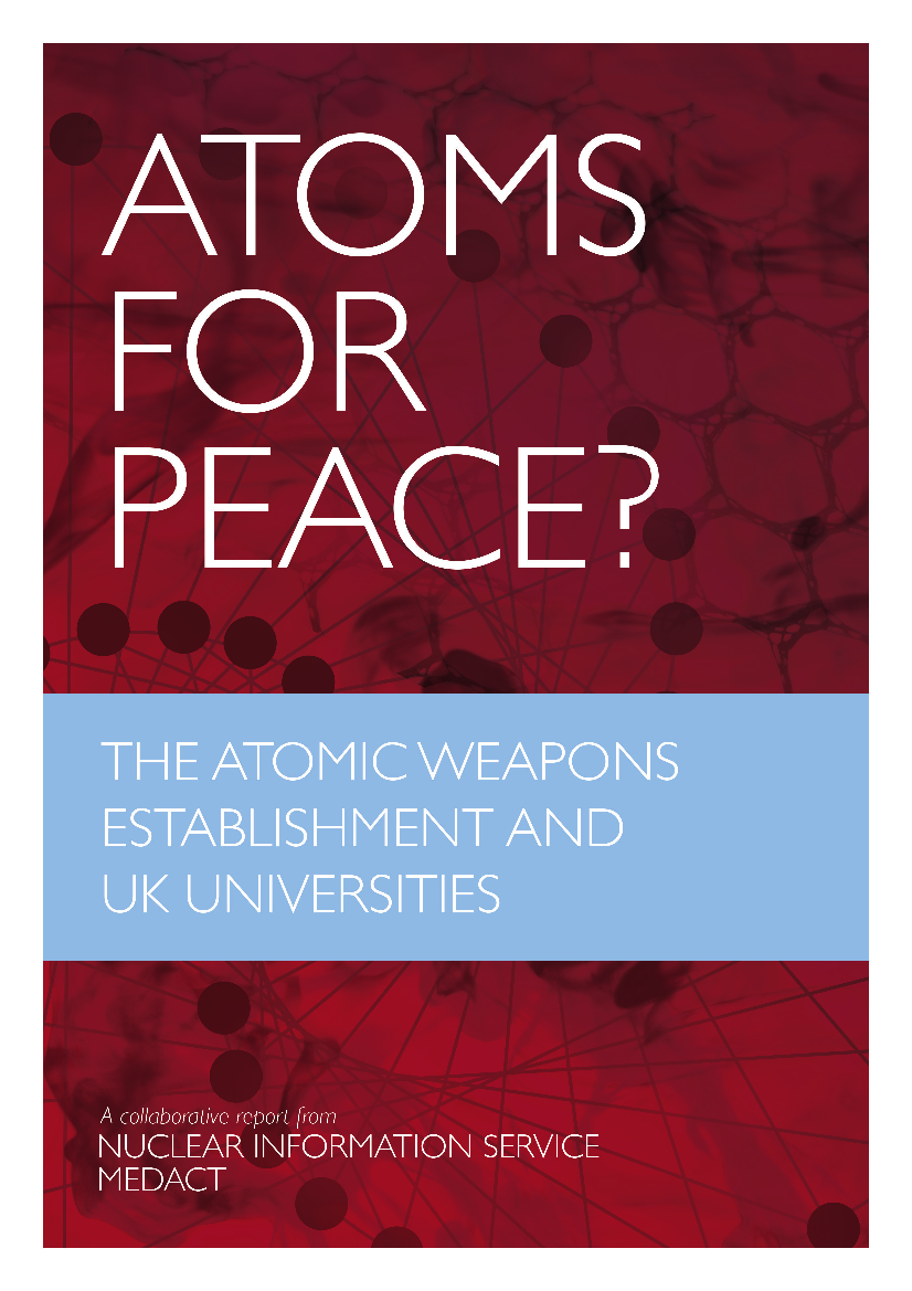 Atoms for Peace – the Atomic Weapons Establishment and UK universities