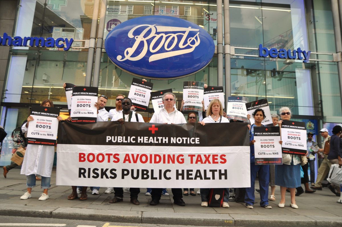 Tax abuse is a public heath risk – it’s time to pay up Boots!