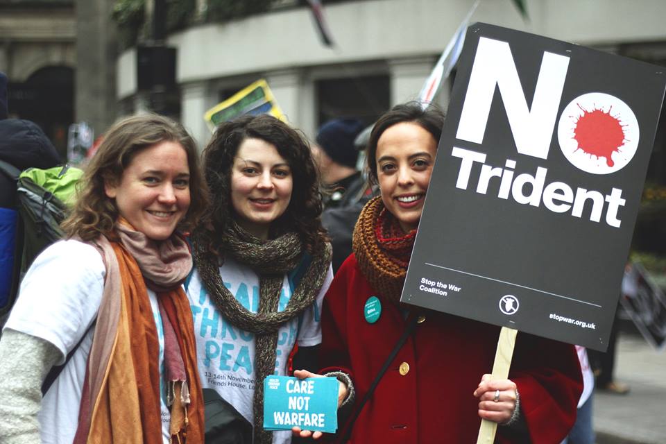 Medact at the #StopTrident March – by two members of the Nuclear Weapons Group