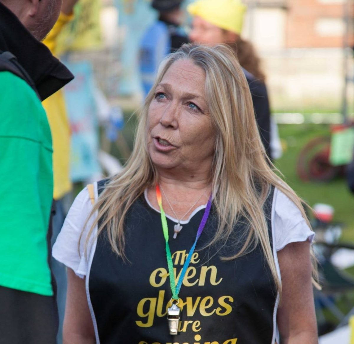 In support of anti-fracking campaigner Tina Rothery