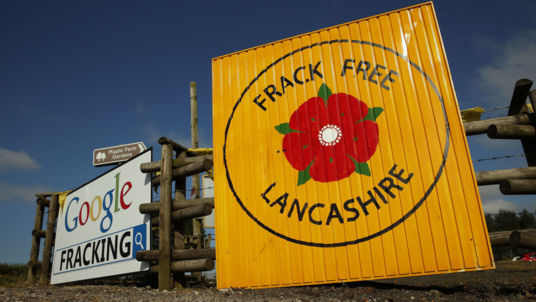 The decision to frack in Lancashire: shale gas is unburnable and must be left in the ground