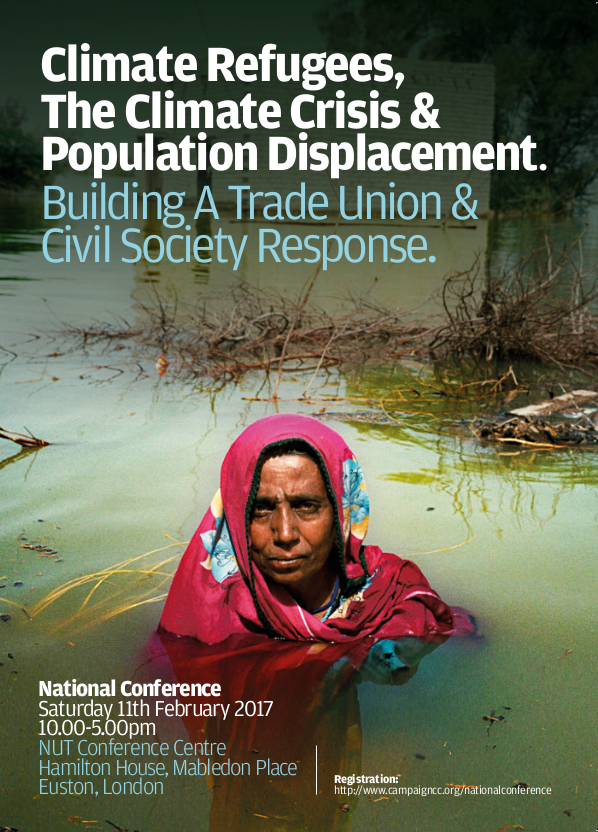 Climate Refugees, The Climate Crisis and Population Displacement – Building a Trade Union and Civil Society Response
