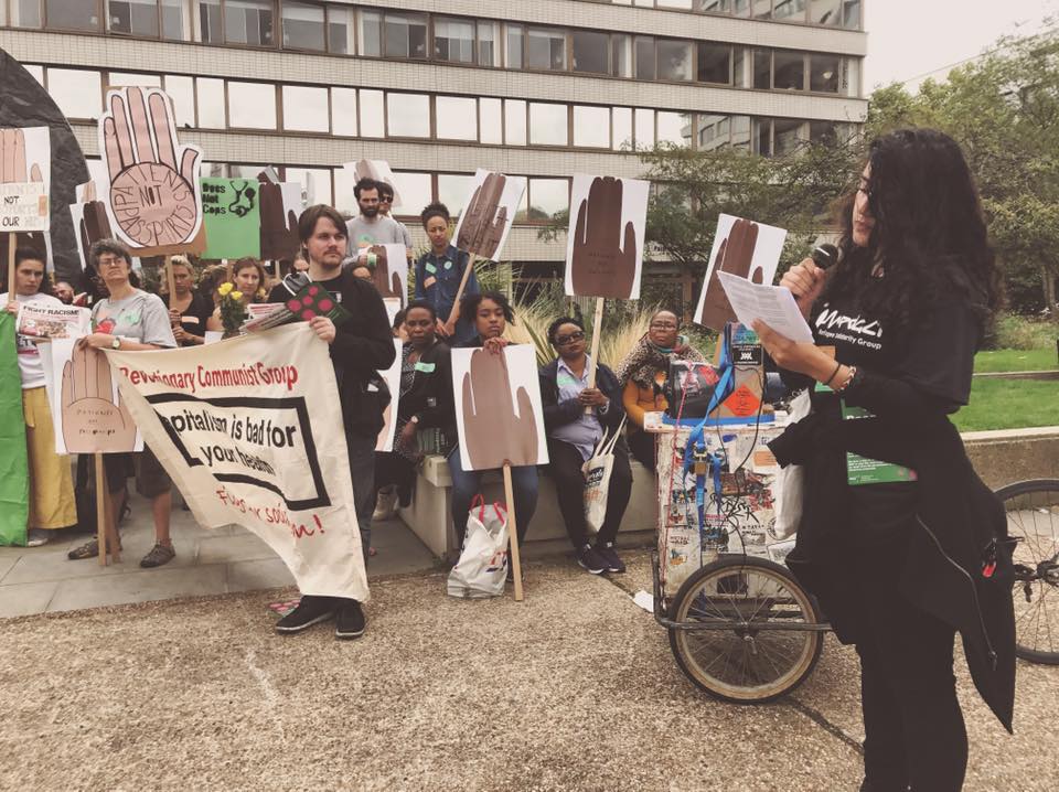 Refugee Solidarity Group advocates for Patients not Passports – No borders in the NHS