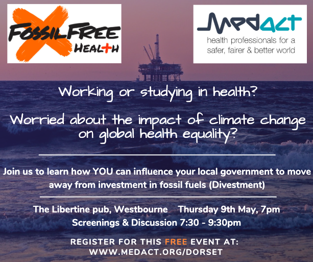 Divestment in Dorset – the impact of climate change on global health equality