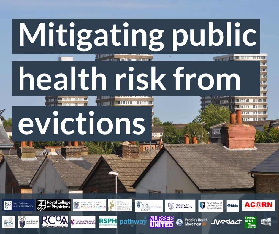 Mitigating public health risk from evictions