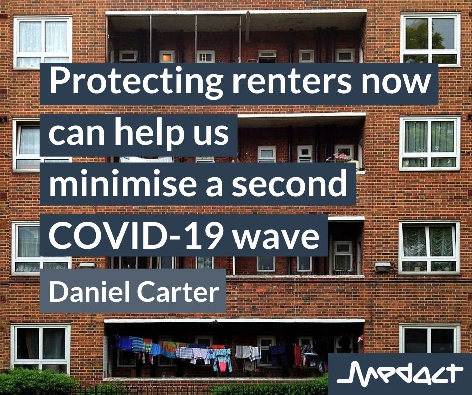 Protecting renters now can help us minimise a second covid-19 wave