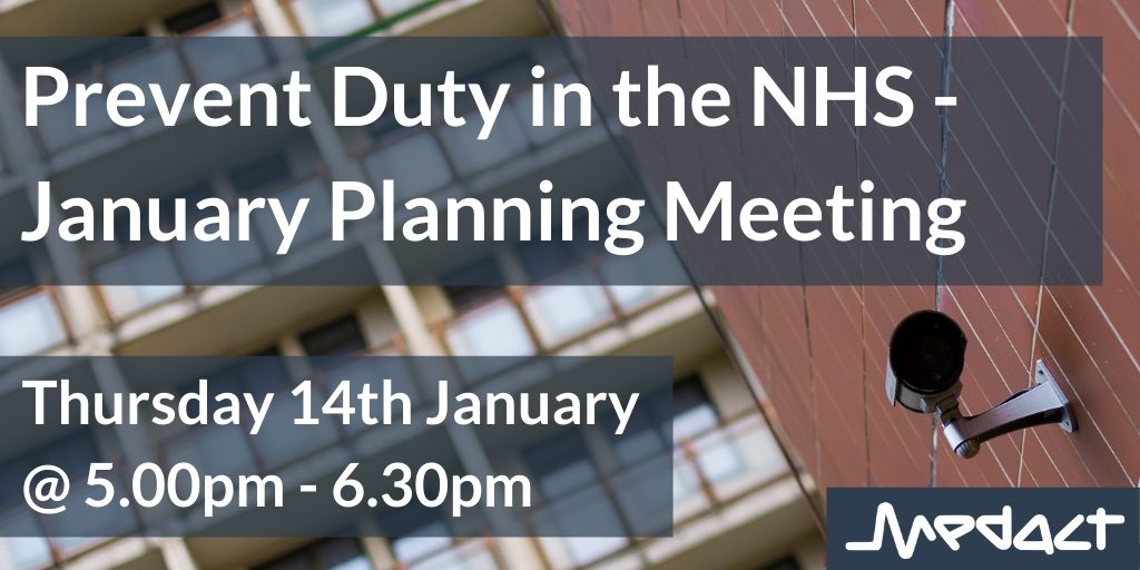 Prevent duty in NHS ─ January planning meeting