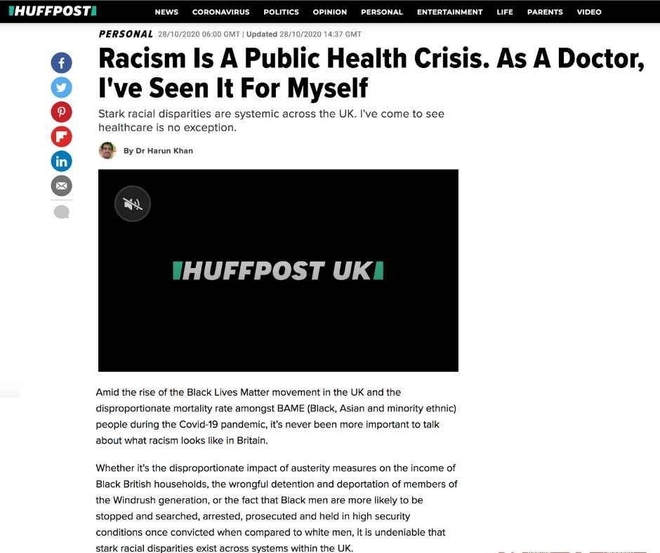 Racism Is A Public Health Crisis. As A Doctor, I’ve Seen It For Myself
