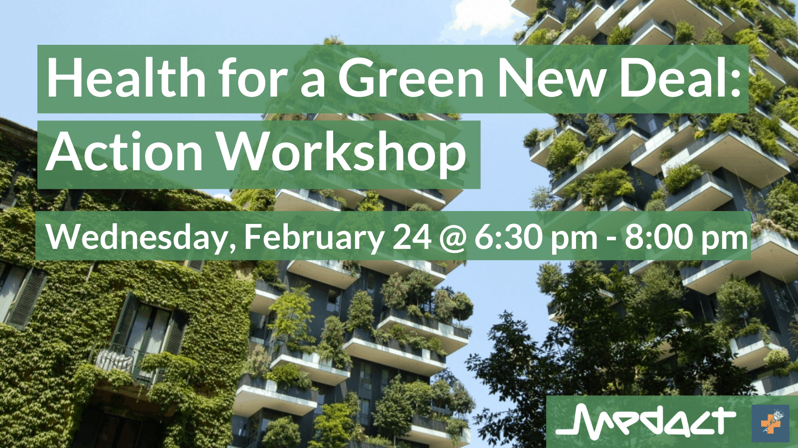 Health for a Green New Deal: Action Workshop