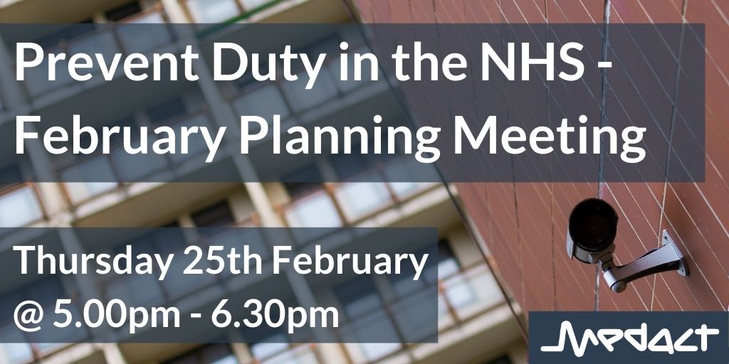 Prevent duty in NHS ─ February planning meeting