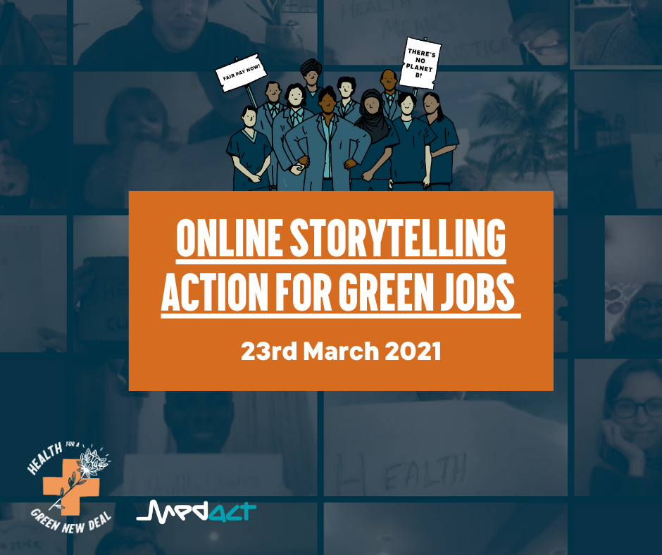 Online Storytelling Action for Green Jobs