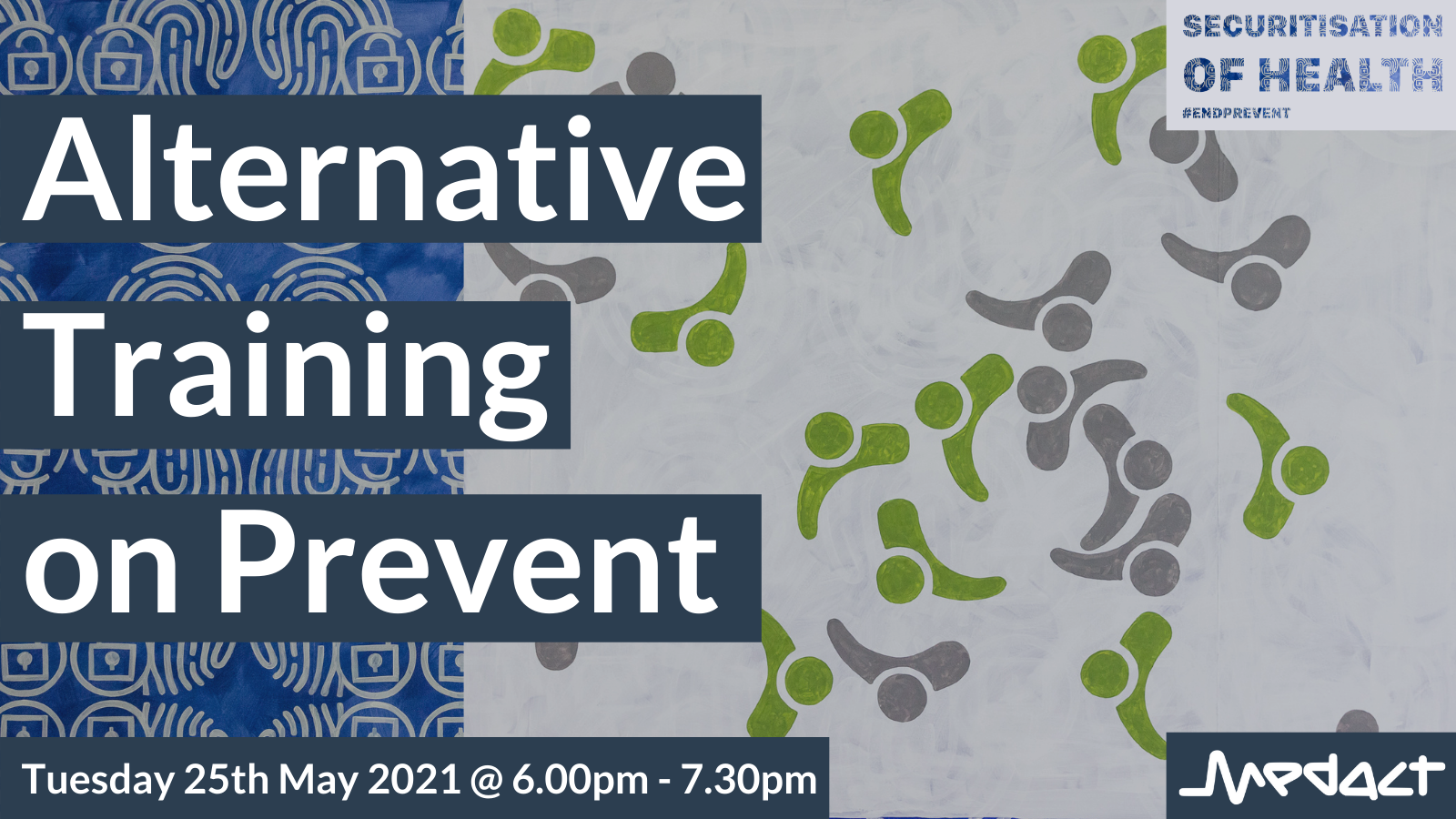 Alternative Training on Prevent - Tuesday May 25, 6-7.30pm