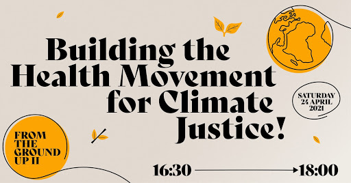 ‘Building the Health Movement for Climate Justice’ at From The Ground Up II: Taking Action