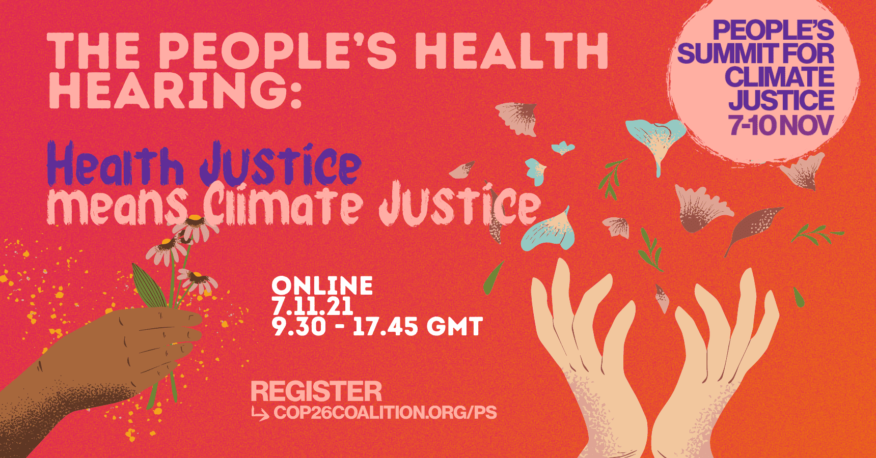 The People’s Health Hearing: Health Justice means Climate Justice